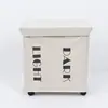 Tela Oxford Marco de Hierro Cesto para Ropa Sucia Artículos para el Hogar Caja de Almacenamiento Plegable para Guardar Ropa y Artículos Varios