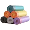 Sacos de Lixo com Cordão, Preto, Tipo Rolo com Perfurações, Espessados, com Alças, Sacos Plásticos para Cozinha, Estilo Cordão, Resistentes a Rasgos, à Prova de Vazamentos