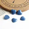 Japonês retro doce doce cor coração coração coração coração resina acessórios diy brincos stud material atacado