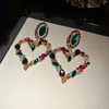 Pendientes Vintage de Plata con Aguja y Diamantes, Forma Cuadrada, Pendientes Retro de Alta Gama para Otoño e Invierno, Pendientes Exquisitos Versátiles para Mujer