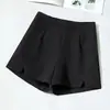 Chubby M Shorts Finos Pretos Femininos Verão Novo Cintura Alta Soltos Estilo Coreano Casual Formato A Pernas Largas Terno Combina com Tudo Roupa Externa Emagrecimento