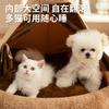 Nido para Gatos para Todas las Estaciones, Cama para Dormir para Gatos Semicerrada, Tienda Cálida de Invierno, Casa, Nido para Mascotas, Perrera, Villa para Gatos al por Mayor