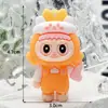 Llavero de Muñeca Labubu de Dibujos Animados Colgante Llavero Labubu de Moda Muñeca de Caja Misteriosa Accesorios para Teléfono DIY