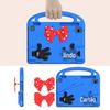Aplicável ao Samsung Tab A8 10.5 SM-X200 tablet caso protetor resistente a gotas EVA soft case patente atacado