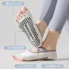 Calcetines de Yoga Personalizados, Calcetines Antideslizantes para Mujer con Dedos Separados y Punta Abierta, Calcetines para Pilates, Calcetines con Dedos Separados, Calcetines de Yoga, Calcetines de Cinco Dedos, Calcetines Invisibles