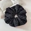 Goma para el Cabello Grande Elástica de Puntos Coreana para Mujer, Cuerda para el Cabello de Alta Calidad, Tamaño Grande, Alta Estética, Accesorio para el Cabello de Alta Elasticidad