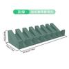 Novo rack de armazenamento de sabão de silicone transfronteiriço Caixa de sabão Bandeja sem furos Caixa de sabão Holer de sabão Rack de drenagem antiderrapante