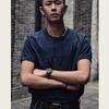 Camiseta Ami Khaji Masculina Manga Longa Pesada Algodão de Xinjiang Algodão Puro Gola Henley Manga Curta Estilo Americano Retrô Fitness Simples