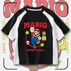 Camisetas de Manga Corta Colección de Personajes de Super Mario para Hombre y Mujer, Nuevo Estilo Verano 2026 Camisetas para Niños Mayores