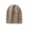 Gorro 100% Cachemira para Hombre y Mujer Tejido Cachemira Pura Gorro Beanie Otoño e Invierno Cálido para Pareja Gorro para el Frío Gorro de Punta