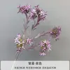 Flores Estrelladas Artificiales para Decoración de Salón de Bodas, Ramilletes de Mano, Decoración para el Hogar de Interiores, Arreglos para Mesa de Café, Materiales Florales para Decoraciones de Boda