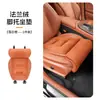 Almofada para assento de carro com apoio estendido para as pernas, feita de material de flanela, oferece uma sensação premium e calor, direto da fábrica para dropshipping
