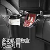 Portavasos para Coche Estante de Almacenamiento en el Respaldo del Asiento Almacenamiento en el Vehículo Caja para Teléfono Portavasos Colgante Mesa de Comedor para Coche Portavasos para Bebidas