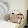 Bolso Vintage de Nicho para Mujer, Nuevo Modelo 2026, Bolso Cubo Simple con Patrón de Lichi, Bolso Cruzado Versátil de Moda