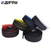Asa para coche de carretera con correa para bicicleta de vuelo muerto, correa de silicona antideslizante, transpirable y absorbente del sudor, correa de cuero PU