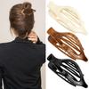 Aitong Cross-Border Pc Horquilla Ovalada con Clip de Pico de Pato, Accesorio para el Cabello, Pinza para el Cabello Grande, Pinza para el Cabello con Clip de Tiburón, Accesorio para el Cabello