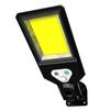 Lâmpada de rua solar com indução de corpo humano para pátio dedicado transfronteiriço, lâmpada de parede para pátio LED externa com indução de corpo humano