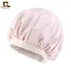 Nueva gorra de noche de satén de ala ancha gorra de quimioterapia gorra para pérdida de cabello suministro de comercio electrónico transfronterizo TJM-256