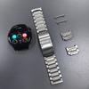 Adequado para Pulseira de Relógio Huawei Watch 4, Pulseira Especial Curva Sem Costura em Formato de I de Liga de Titânio para Watch 4