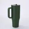 Vaso Termo Personalizado de Acero Inoxidable 304 40oz Gran Capacidad Vaso para Hielo con Popote Vaso para Coche Hervidor de Agua para Deportes al Aire Libre
