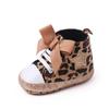 Sapatos de bebê para primavera e outono com laço de glitter sapatos para crianças pequenas elásticos de cano alto sola macia sapatos de bebê entrega de peça única BH2260