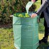 Novo Saco de Folhas de Jardim Transfronteiriço de 300L com Tampa Saco de Coleta de Lixo para Jardim Floresta Saco de Armazenamento de Folhas com Tampa Basculante