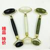 Suministro directo de fábrica, rodillo de jade, contenedor de belleza, masajeador, rodillo de jade de doble cabezal, masajeador facial.