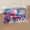 100 Piezas Gomas para el Cabello de Margarita Sencillas Empaquetadas en Bolsa Bandas de Goma de Nylon Coloridas Anillos de Toalla Accesorios de Cabello de Moda Cuerdas para el Cabello Lote