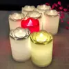 Propuesta de confesión led vela electrónica pequeña fiesta de bodas de vacaciones fiesta de cumpleaños diseño de escena flor vela de té electrónica pequeña