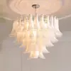 Venda Direta da Fábrica Lâmpada de Sala de Estar Francesa MURANO Luxo Leve Retro Lustre para Escada Duplex Lâmpada para Quarto Principal de Vidro Americano