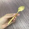 Cuchara Pequeña de Acero Inoxidable para Niños, Cuchara para Café de Restaurante Doméstico, Cuchara para Remover, Cuchara para Té de Leche, Cuchara para Postre, Cuchara para Comida de Estudiantes