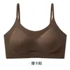 Lencería Sin Costuras Sensación de Piel Desnuda Soporte Suave Elevación Ropa Interior Femenina Sin Costuras Sin Varillas Soporte Lateral Invisible Sujetador Anti-caída