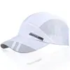 Chapéu de verão para homens e mulheres, estilo coreano, chapéu de secagem rápida para esportes ao ar livre, boné de beisebol com proteção solar, boné de tela, chapéu de sol de verão