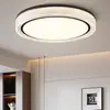 Luz de techo para dormitorio y sala de estar, acrílico, minimalista moderno, de alta gama, espectro completo, protectora para los ojos, adecuada para estudio y dormitorio principal