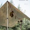 Extensión de toldo cinturón fijo tendedero multifuncional para exteriores cordón para tienda de campaña de camping cordón de tienda de campaña 3m cuerda de sujeción alargada