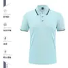 Overol de verano Grupo de desarrollo de camisetas Herramientas de empresa Camisa publicitaria Cultura Camisa polo Seda de hielo Manga corta Logotipo
