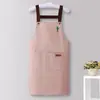 Delantales Personalizados para One Piece, Cocina del Hogar, de Aspecto Elegante, Overoles Impermeables y a Prueba de Aceite, Ropa de Trabajo, Delantales Resistentes a las Manchas para las Tareas del Hogar