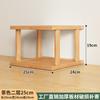 Estante de mesa Rack de armazenamento Quarto Mesa de escritório Pequena prateleira multicamadas Sala de estar Mesa de armazenamento Estante simples