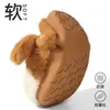 Pantuflas de Algodón para Hombre con Orejas Grandes de Perro, Nuevo Modelo 2026 para Otoño e Invierno, Pantuflas de Algodón Cálidas Peludas con Suela Gruesa Antideslizante para Interiores, Adecuadas para Usar al Aire Libre