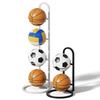 Estante de Almacenamiento de Baloncesto de Múltiples Capas Engrosado, Estante de Almacenamiento de Fútbol, Estante para Pelotas de Uso Doméstico, Gama Alta, Elegante, Sencillo, No Requiere Taladrar
