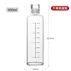 Garrafa de Vinho de Vidro 1000ml Coleção Privada Garrafa de Vinho Graduada Recipiente para Vinho Garrafa de Vinho de Vidro de Alto Borossilicato Grau Alimentício