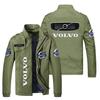 2026 Nuevo Modelo Chaqueta con Logo de Coche de Comercio Exterior Tendencia Deportiva Transfronterizo Aliexpress Wish Sitio Independiente Chaqueta Abrigo Logo