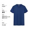 Camiseta de yoga deportiva de manga corta, suave y transpirable, con cuello redondo y fibra de seda helada, de nuevo estilo