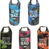 Bolsa Impermeável de Praia Transfronteiriça Tecido de Malha 500D Bolsa de Rafting Armazenamento de Roupas Esportes ao Ar Livre Conveniente Bolsa Inflável para Natação