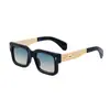 1026 Gafas de Sol Cuadradas de Moda Europeas y Americanas para Hombre, Gafas de Sol Retro de Gama Alta HD para Protección Solar al Aire Libre para Hombre