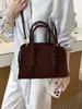 Moda retro, nuevo bolso de mano esmerilado, elegante y versátil bolso tote de gran capacidad, adecuado para ir al trabajo, bolso de hombro y cruzado