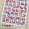 Rhinestones K9 de Alta Calidad en Forma de Huevo de Paloma Sin Base para Uñas, Rhinestones Apilados Minimalistas de Lujo Ligero, Accesorios de Uñas Portátiles