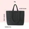 Bolso acolchado de un solo hombro estilo otoño e invierno moderno de alto valor, bolsa de plumón para debajo del brazo, bolso de hombro tipo tote ligero de gran capacidad