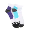 Calcetines de compresión deportivos informales para mujer, estilo coreano, con tubo corto y elástico, transpirables y absorbentes del sudor para hombre.