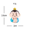 Micro Paisagem Criativa Jornada ao Oeste Tang Seng e Ba Jie Figurinhas Fofas Acessórios de Decoração DIY Mini Enfeites de Mesa